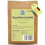 Premium Guarkernmehl 1kg Sharkfood – Guar Gum Powder - Natürliches Verdickungsmittel & Stabilisator – Vegan, Glutenfrei, Low Carb – Ideal für Backen, Kochen & Desserts