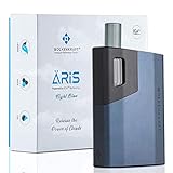 WOLKENKRAFT ÄRiS Premium Vaporizer | ECA-Konvektionstechnologie | Einfache Reinigung | Ausziehbares Glasmundstück | Hochwertig + effizient *Nachtblau*