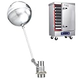 Kugelschwimmer – automatische Befüllung für Pool – verstellbare Teile aus Edelstahl, wasserdicht, für Tränke, Huhn, Bewässerung, Brunnen, Pool, Reiskocher