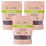 GreatVita Chia Samen, (1 x 2400g) naturbelassen ohne Gentechnik