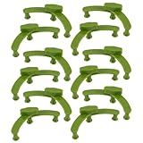 WRITWAA 12 Stück Verstellbare Astbiegeclips aus Kunststoff Pflanzen Trainingsclips für Obstbäume Blumen und Topfpflanzen Gartenzubehör Zur Pflanzenformung und Zweigfixierung