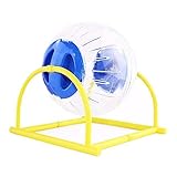 Hamsterball Hamster Spielzeug Übungsball Sportball,Hamster Laufball Übungs Ball Rolle Kugel Laufkugel Joggingball Kleintiere Kunststoff Spielzeug,Blau,15cm