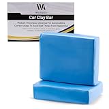 Auto Reinigungsknete Lackreinigungsknete zur Lackpflege und Felgenreinigung for Auto, Motorrad, Wohnwagen Ideal vor dem Lackieren, Versiegeln, Wachsen oder dem Aufbringen 100g-WildAuto (2PCS)