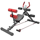 Rudergeräte Schöne Taillenmaschine Bauchmuskeltrainingsgerät Multifunktionales Rückenbrett Faltbarer Bauch Sport Fitness Equ