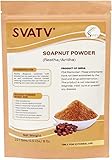 SVATV Reetha/Aritha Puder/Waschnuss Puder (Sapindus Laurifolia) FÜR SEIDIGE HAARE - (227 g) | Excellent Hair Conditioner