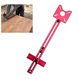 400 mm 3 en 1 Router Milling Groove Bracket, Verstellbares Oberfräsenzubehör, Frässchablone Oberfräse, Abnehmbare Oberfräse für Die Holzbearbeitung, Geeignet für Holzbearbeitungsbetten (1)