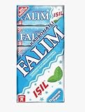 Global Daily Goods Falim Sugarless Plain Gum with Carbonat and mint, 100 Pieces (5 * 20 Pieces)