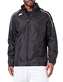 JAKO Unisex Kinder jakke i slags vejr team Allwetterjacke, Schwarz, 152 EU