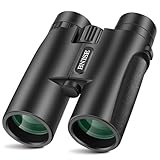 Fernglas Erwachsene HD 10x42 Kompakt Ferngläser für Vogelbeobachtung FMC Wasserdicht Fernglas für Wandern, Sightseeing