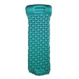 Outdoor TPU Isomatte Camping Aufblasbare Matte mit Kissen Reisezelt Klappbett Ultraleichtes Luftkissen für Wandern Trekking Bergsteigen Angeln Selbstfahren Reisen