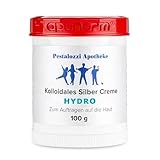 Kolloidales Silber Creme Hydro (100g) aus Apotheken-Herstellung - weniger Fettanteil, leichter aufzutragen - Silbercreme hydro Pestalozzi-Apotheke