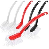 com-four® 6X Spülbürste 27 cm - Geschirrbürste mit robusten Borsten - Abwaschbürste für Töpfe, Pfannen & Spüle - langlebige Küchenbürste, Reinigungsbürste für Haushalt & Küche (6 Stück)