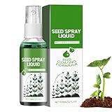 Flüssiges Saatspray,Flüssiges Rasensaatspray | Gartengras-Saatflüssigkeit,Gartengras-Saatflüssigkeit, multifunktionales Saatspray für Rasen, Garten, 59 ml