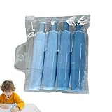 Berriphonia Nachfüllbarer weißer Stift - 4X Kleber doppelseitige Presse | Doppelseitiges Korrekturband weiß, Korrekturband aus weißem Papier für den Arbeitsplatz