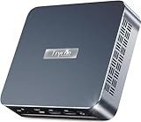 Trycoo WI-6 Mini PC 16 GB RAM 512 GB M.2 SSD, Mini-PC mit Intel 12. N100-Prozessor (bis zu 3,4 GHz), 4K Mini Desktop PC mit Windows 11 Pro, Gigabit Ethernet/WiFi/BT/2* HDMI/USB-C, für Alltag Verwenden