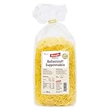 Burgl's Suppennudeln, aus 100% Hartweizengries mit der Extraportion Inulin als Ballaststoff, ohne Ei, 500 gr.
