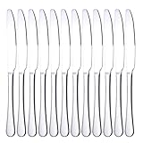 QUCHER 9' (23.2cm) 12 Stück Steakmesser Besteck Messer Küche pizzamesser messer besteck set Edelstahl tafelgeschirr für Heimgebrauch Haus Küche Gaststätte