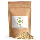 Bio Camu Camu Pulver - 100 g - Superfood - 100% BIO, vegan & pur - Rohkostqualität - Ideal als Zutat in Smoothies - Glutenfrei - Laktosefrei - OHNE Hilfs- u. Zusatzstoffe