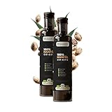 SANUUS Bio Hanföl kaltgepresst 2x500ml (1000ml) - Rein aus Naturland Hanfsamen ungeschält Bio - Premium Hanföl Bio aus Deutschland zum Braten und Kochen - Reich an Omega 3-6-9 Fettsäuren