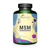 MSM Kapseln Vegavero | 365 Stück | 2000 mg rein Methylsulfonylmethan | Hochdosiert | Vegan & Ohne Zusatzstoffe