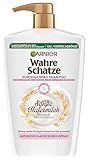 Garnier Wahre Schätze Beruhigendes Shampoo Sanfte Hafermilch XXL, beruhigend und feuchtigkeitsspendend, für empfindliches Haar und sensible Kopfhaut, Maxi Format,1000 ml