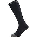 GORE WEAR Unisex Thermo Socken, Lang, Multisport, Größe: 44-46, Farbe: Schwarz/Grau