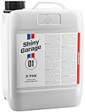 Shiny Garage D-Tox Rust Remover Car 5L – Entferner für schwere Flecken – Auto-Entferner – Rostumwandlungsspray – Rostentfernung – Reinigungsmittel für Leichtmetallräder