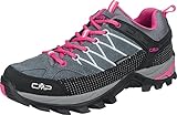 CMP Damen Rigel Low Wmn Schoenen Wp Trekking Wanderhalbschuhe, Grau Grey Fuxia Ice 103q, 39 EU