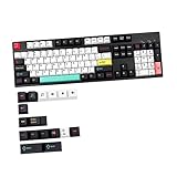 DIYEAH 1 Satz Teiliges Keycaps für Mechanische Tastaturen Langlebig Komfortabel Kompatibel mit Meisten Modellen für Dekoration und Nutzung