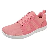 BOTCAM Herren Damen Schnürsportschuhe Outdoor Fitness Straßenlaufschuhe Unisex Walking Laufen Sport Freizeitschuhe rutschfeste Atmungsaktive Leichte Freizeitschuhe Komfort Flache Fitnessstudio Schuhe