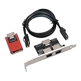 PCI-Express-Netzwerkkarte mit zwei Anschlüssen, RJ45, 1 G, LAN, 1000 Mbit/s, PCI-Express-Netzwerkkarte mit I350-Chip für Server