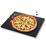 33 * 38 * 0.8cm Backstahl in 8 mm Stärke für Pizza und Brot - Pizzabackstahl für Backofen und Grill - Pizzastein aus hochwertigem Stahl, Pizzastein Gasgrill