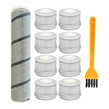 Kompatibel Mit Xiaomi Mijia 1C Handstaubsauger, Weiche Hauptwalzenbürste, Reinigungs-Ersatzfilter, 9 Stück