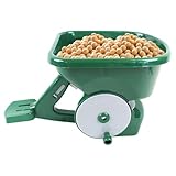 Streuer für Rasenflächen – Hand-Sämaschine, ergonomisch, verstellbar, Winter-Salzsprüher, Garten, Handsämaschine, für Saatgut, Pflanzen, Wartung, Salz, Schnee, Schmelze, Kompost, Garten, Hof