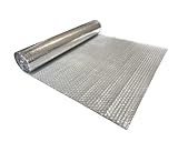 10x VEPATIM ALU-TOP Luftpolsterfolie 120cm x 5m PET mit ALU metallisiert 4-lagig 230my