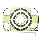 NVOQILIN Fußballnetz Gartentorpfosten für Kinder Fußballtraining Poped Up für Kinder Set Kinder Fußball für Garten