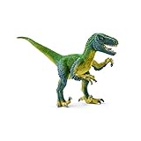 schleich DINOSAURS 14585 Realistische Velociraptor Dino Figur mit Beweglichem Kiefer - Detailliertes Prähistorisches Dinosaurier Spielzeug - Spielerisches Lernen ab 4 Jahre