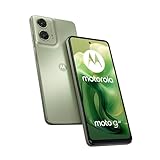 Motorola Moto g24 Smartphone (6,56'-HD+-Display, 50-MP-Kamera, 8/128 GB, 5000 mAh, Android 14) Ice Green, inkl. Schutzcover + Handyhalterung [Exklusiv bei Amazon]