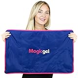 Magic Gel XXL Kühlkissen 60 x 38 cm - Gelmatte für den Ganzen Oberkörper - Das Kühlpad ist Extra Groß und Wiederverwendbar - Kühlakku zur Regeneration oder als Kühle Bett Unterlage