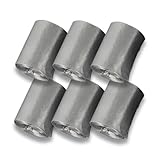 Jondarla Kleiner Hundekotbeutel, dicke und starke Hundekotbeutel, Kotschaufelbeutel, Nachfüllpackungen, auslaufsicher, geruchlos, Grau, 60 Stück