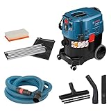 Bosch Professional Nass-/Trockensauger GAS 35 M AFC (Leistung 1200 Watt, 35 L Behälter, 5 m Schlauch)