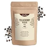 250 g Tellicherry Pfeffer schwarz ganz Premiumqualität aus Indien natürlich vom-Achterhof Pfefferkörner