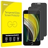 JETech Sichtschutz Kompatibel mit iPhone SE 3/2 (Modell 2022/2020), iPhone 8 und iPhone 7, Anti-Spähen Gehärtetem Glas Blickschutzfolie, 2 Stück