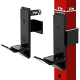 Yes4All UHFC 2'x2' Befestigung Power Rack Aufsatz, 2'x2' J-Hooks