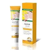 UZEXYA 1 Stück Schwefelsalbe, Antimykotika Salbe, Schuppenflechte Salbe, Geeignet Für Milben Insektenstiche, Entzündliche Hautreizungen, Juckreiz