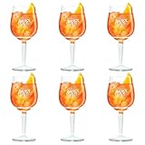 Aperol Spritz Gläser 450 ml - 6 Stück