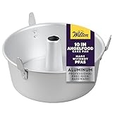 Wilton Angel Food Cake Kranz-Backform, 25,4 cm, Grau