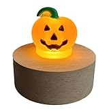 Generisch Halloween-Nachtlicht,Halloween-Nachtlicht für Kinder,Süße lampe - -Nachttischlampe, steckbar in Halloween-Dekor, Nachtlicht für Babyzimmer, Kleinkinder