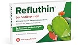 Refluthin bei Sodbrennen | 16 Kautabletten mit Fruchtgeschmack | Medizinprodukt | Reflux - Beschwerden & Sodbrennen | neutralisiert überschüssige Magensäure | vegan & glutenfrei | Sodbrennen Tabletten