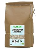 müsli.de BIO Gerstenflocken 1x3kg, für eine vegane Ernährung geeignet. Knackiger Geschmack dank Vollkornflocken. Starte klassisch in den Tag! (3kg Beutel (2 Stück))